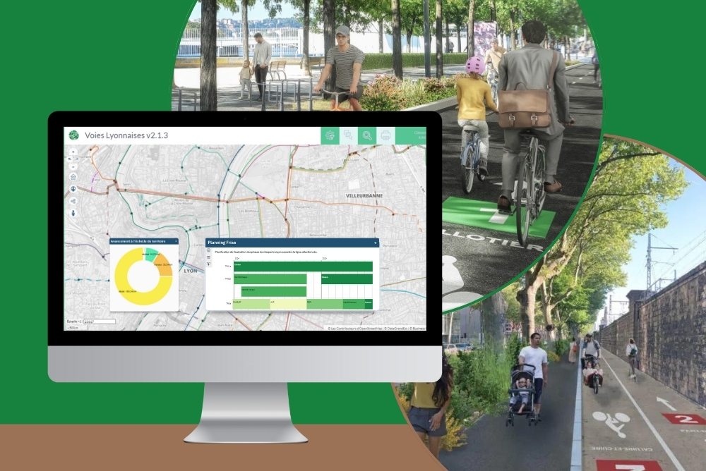 Gestion de portefeuille de projets : des outils adaptés aux différents niveaux de coordination – Exemple sur le réseau cyclable des Voies Lyonnaises